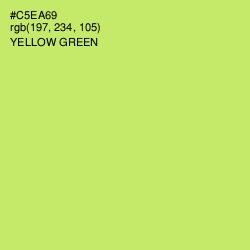 #C5EA69 - Yellow Green Color Image